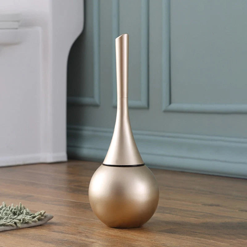 Toilet Brush & Holder Hygienic Removable Drip Tray