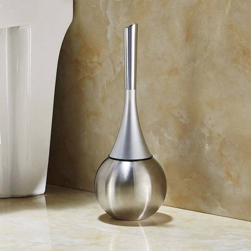 Toilet Brush & Holder Hygienic Removable Drip Tray