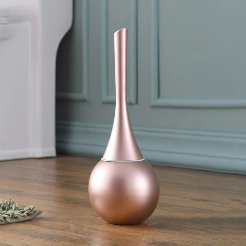 Toilet Brush & Holder Hygienic Removable Drip Tray