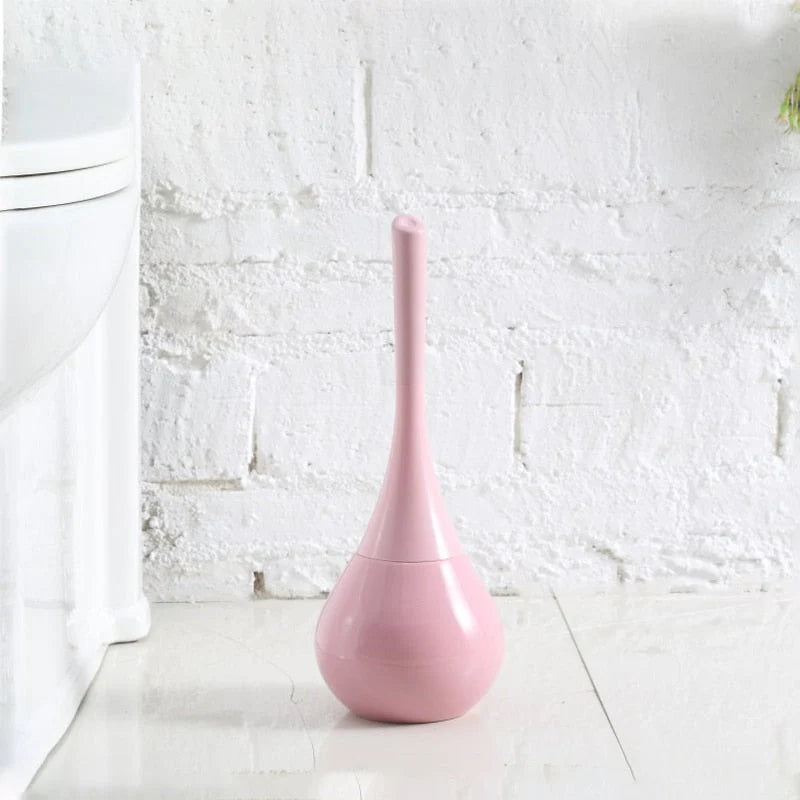 Toilet Brush & Holder Hygienic Removable Drip Tray