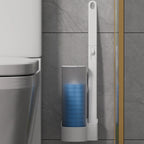 Toilet Brush Set 18 Disposable Heads & Holder