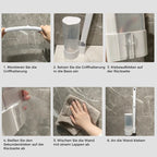 Toilet Brush Set 18 Disposable Heads & Holder
