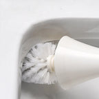 Toilet Brush Set Freestanding Hygienic Stainless Steel