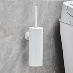 Toilet Brush Set Stainless Steel Wall-Mounted Holder