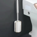 Toilet Brush Set Wall-Mounted Quick-Drain