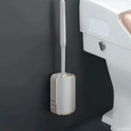 Toilet Brush Set Wall-Mounted Quick-Drain