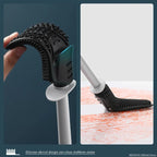 Toilet Brush Set Wall-Mounted Quick-Drain