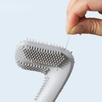 Toilet Brush Wall-Mounted Deep-Reach Bristles & Drip-Away Holder