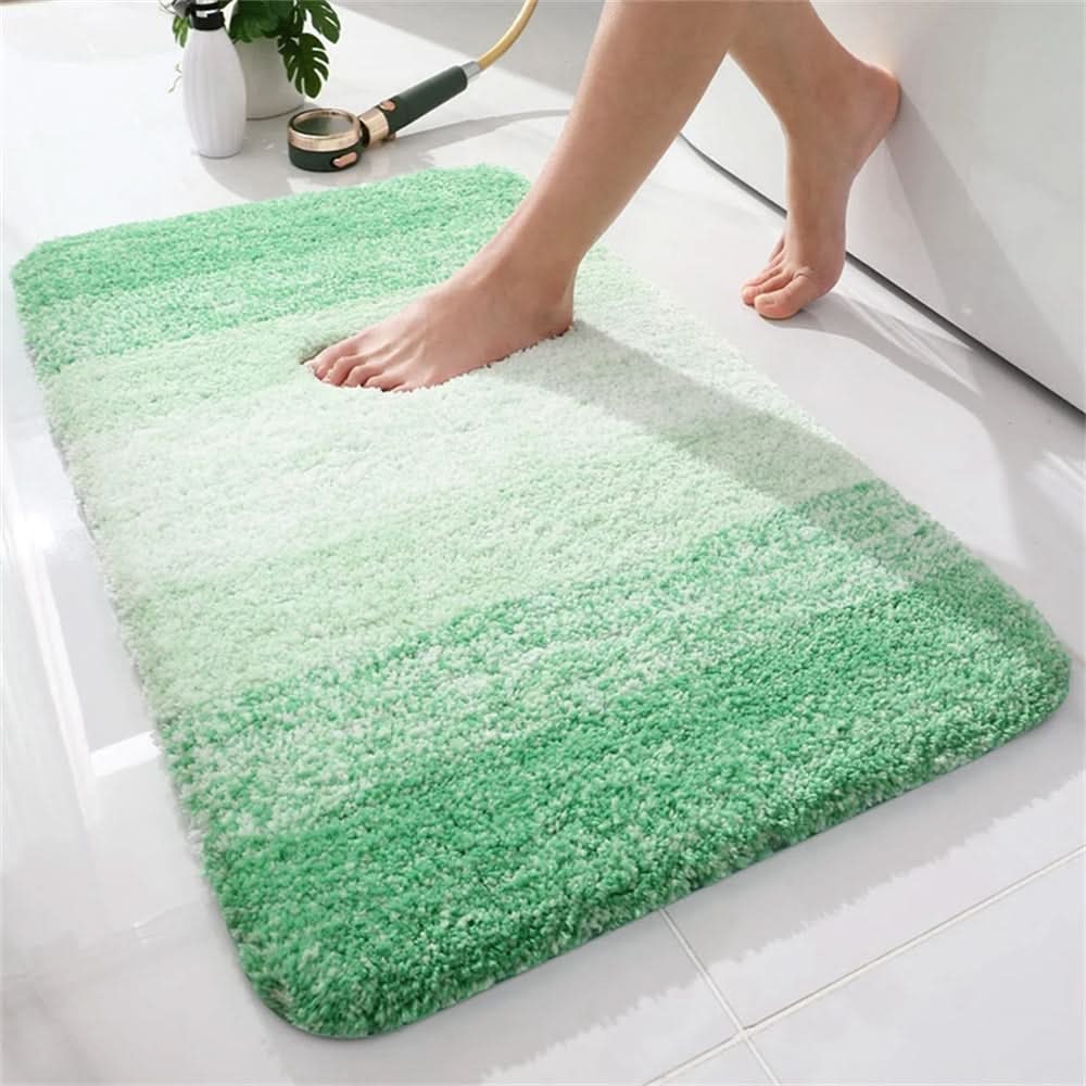 Toilet Mat Plush Microfiber Absorbent Non-Slip Backing