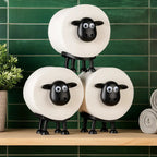 Toilet Paper Holder Freestanding Sheep-Shaped Multi-Roll