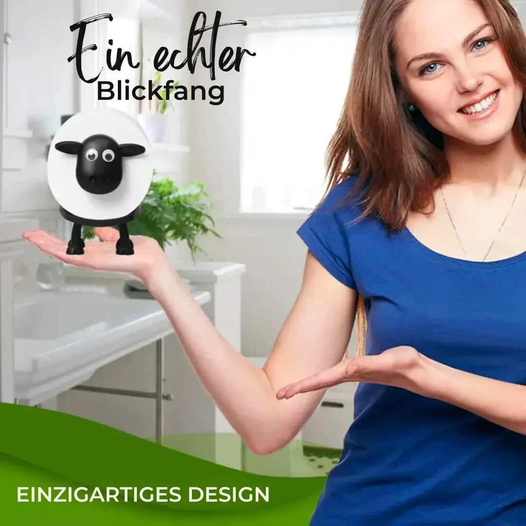 Toilet Paper Holder Freestanding Sheep-Shaped Multi-Roll