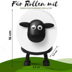 Toilet Paper Holder Freestanding Sheep-Shaped Multi-Roll