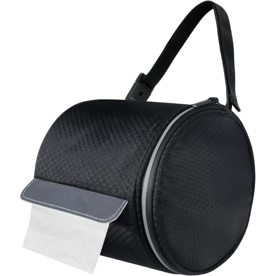 Toilet Paper Holder Honeycomb Design Durable Fabric Cover