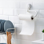 Toilet Paper Holder No-Drill Suction Stainless Steel