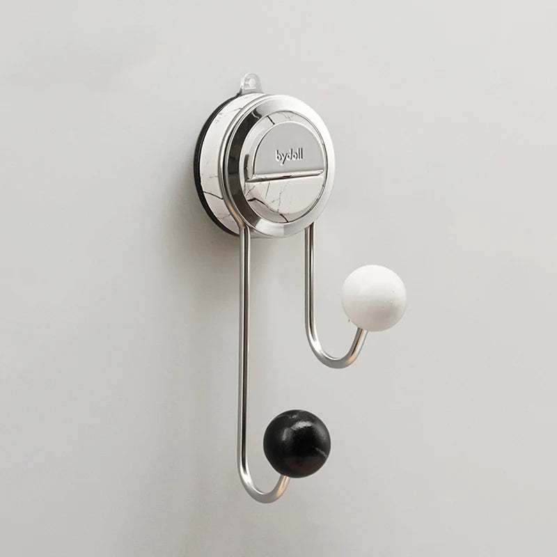 Toilet Paper Holder No-Drill Suction Stainless Steel