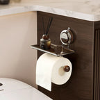 Toilet Paper Holder No-Drill Suction Stainless Steel