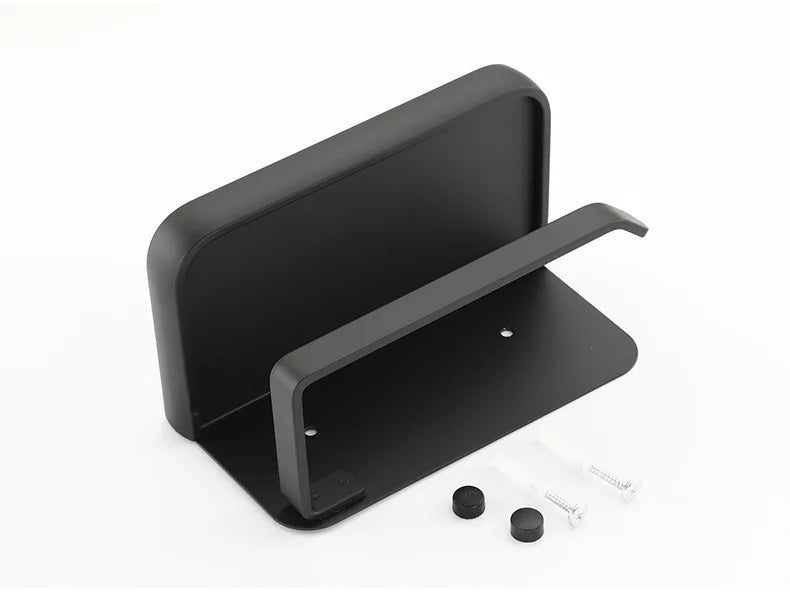 Toilet Paper Holder Wall-Mount Integrated Shelf
