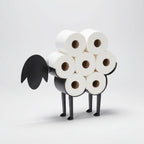 Toilet Paper Holder Wall-Mounted Animal Shape Stainless Steel
