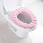 Toilet Seat Cover Plush Padded Machine Washable