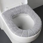 Toilet Seat Cover Plush Padded Machine Washable