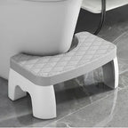 Toilet Squat Stool Low-Profile & Slip-Resistant
