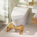 Toilet Stool Foldable Bamboo Anti-Slip Strips