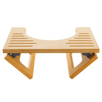 Toilet Stool Foldable Bamboo Anti-Slip Strips