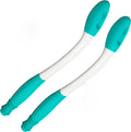 Toilet Wiping Aid 15-Inch Ergonomic Handle Push-Button Release