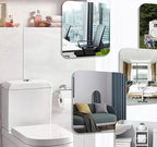Toilet Wiping Aid 15 Inch Ergonomic Handle Push-Button Release