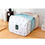 Toiletry Bag Waterproof Hanging Hook & Multiple Compartments