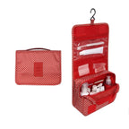 Toiletry Bag Waterproof Hanging Hook & Multiple Compartments