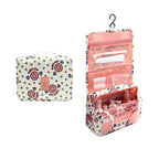 Toiletry Bag Waterproof Hanging Hook & Multiple Compartments