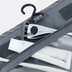 Toiletry Bag Wide-Opening Hanging Hook Oxford Fabric