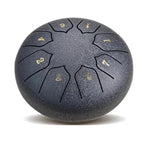 Tongue Drum 8-Tone Pre-Tuned Compact With Mallets