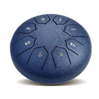 Tongue Drum 8-Tone Pre-Tuned Compact With Mallets