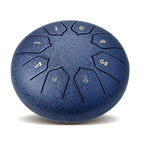 Tongue Drum 8-Tone Pre-Tuned Compact With Mallets
