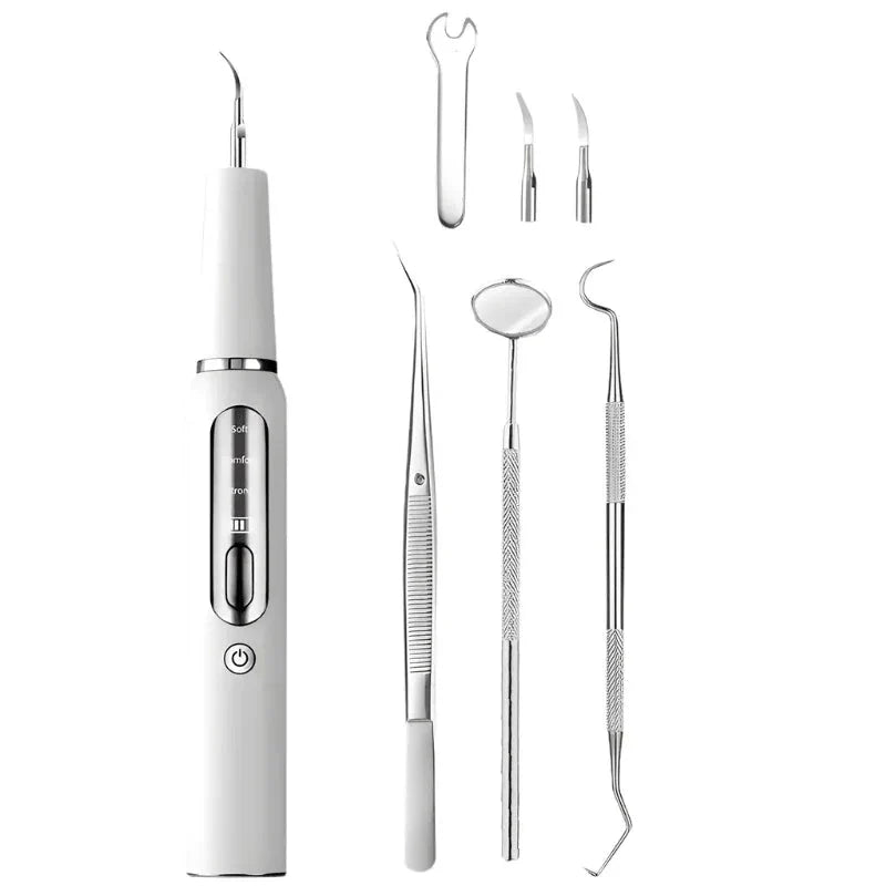 Tooth Cleaner Ultrasonic USB Rechargeable Three Modes