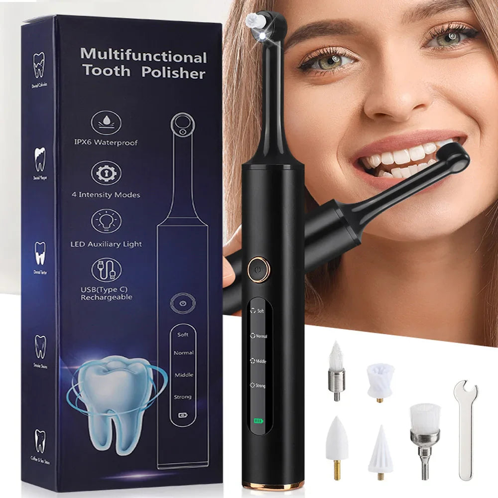 Tooth Polisher 5-in-1 Cordless Rechargeable