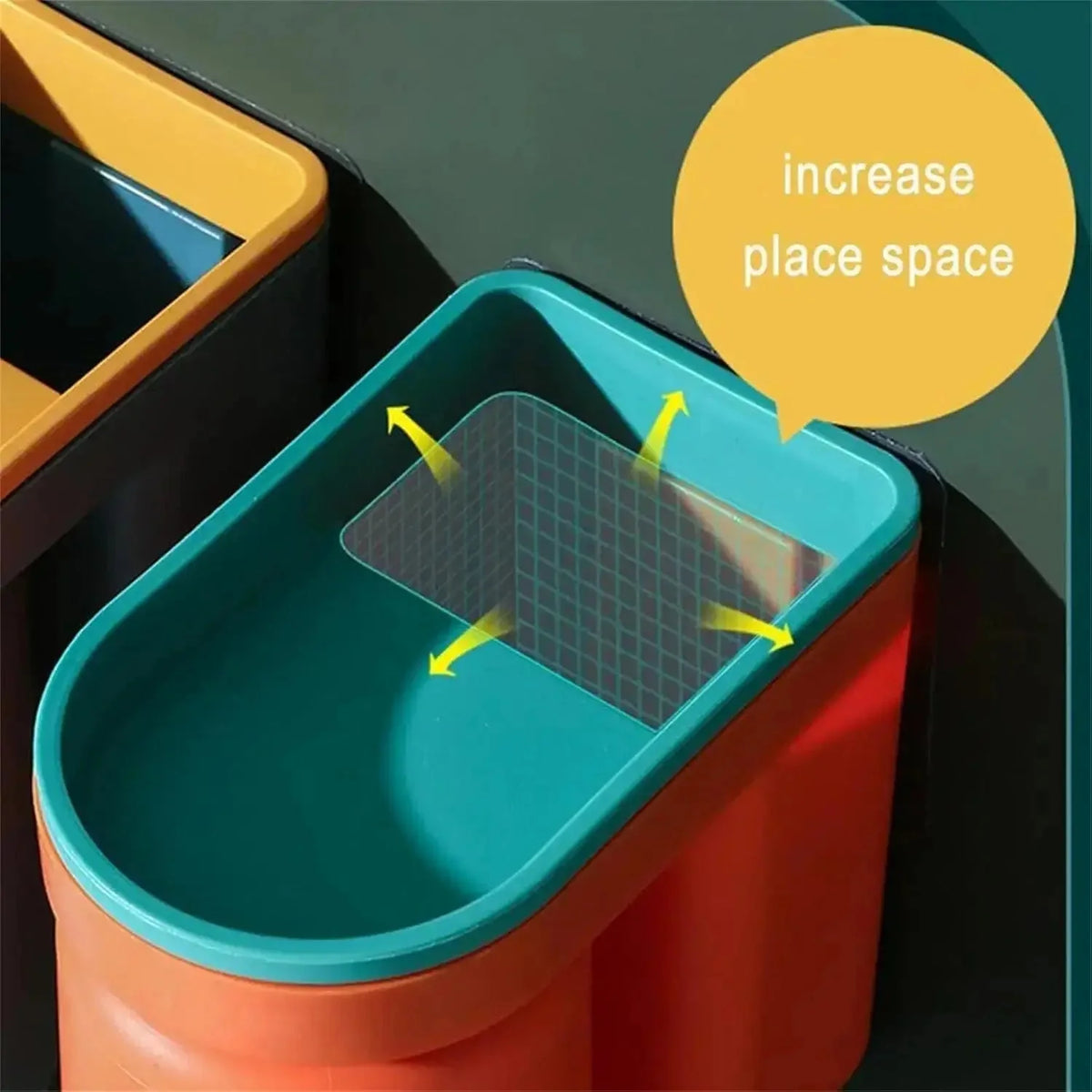 Toothbrush Holder Self-Adhesive Multi-Function Hygienic Drip Tray
