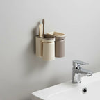 Toothbrush Holder Self-Adhesive Upside-Down Magnetic Cup