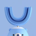 Toothbrush Kids Rechargeable Sonic Soft Silicone Bristles