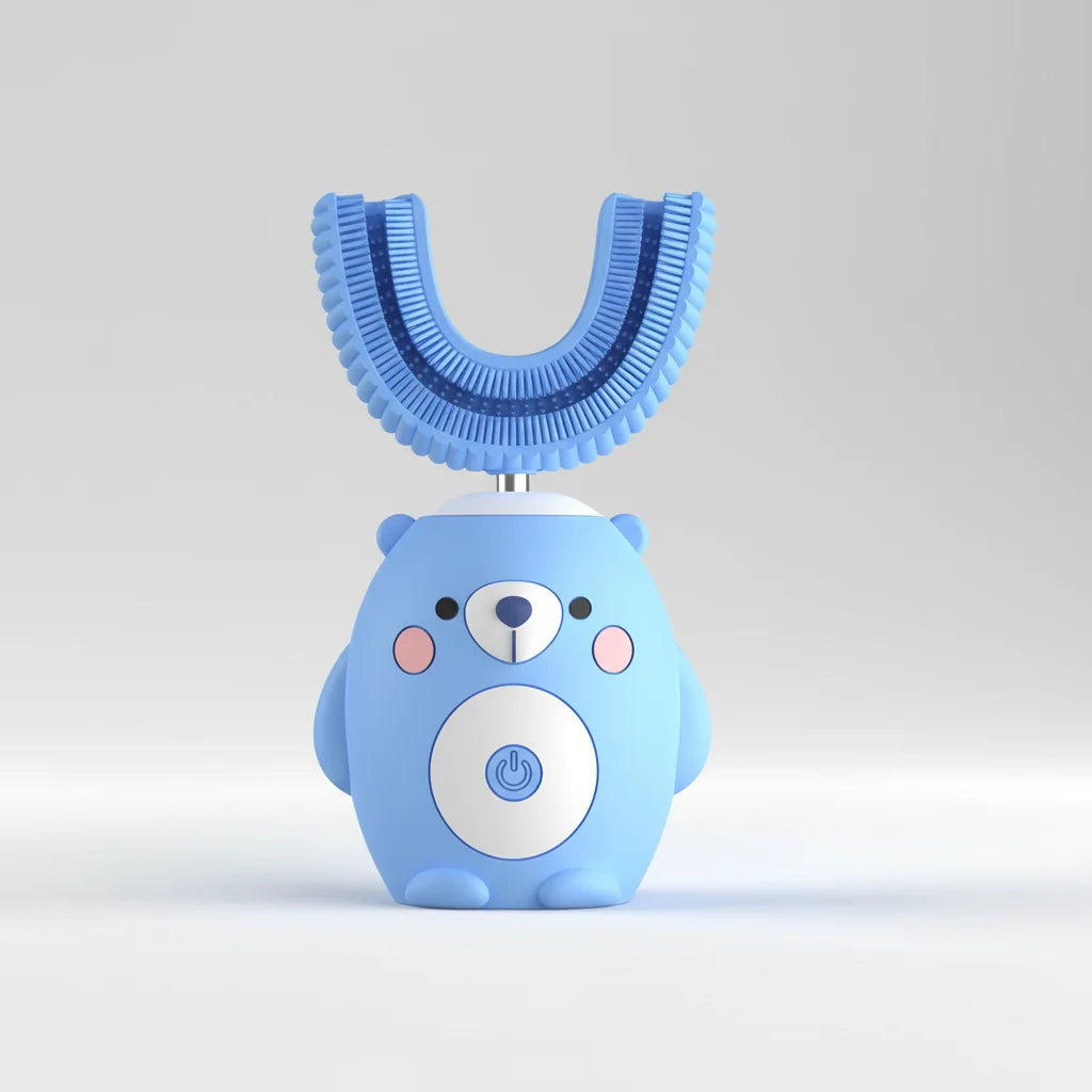 Toothbrush Kids Rechargeable Sonic Soft Silicone Bristles
