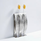 Toothbrush & Razor Wall Holder Stainless Steel Adhesive Mount