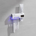 Toothbrush Sanitizer UV Disinfection Wall-Mount Solar & USB