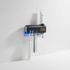 Toothbrush Sanitizer UV Disinfection Wall-Mount Solar & USB