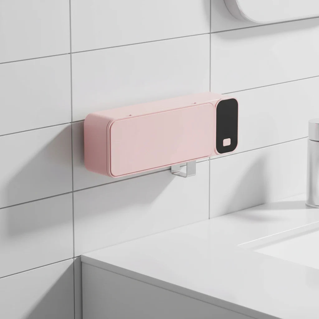 Toothbrush Sterilizer 360° UV Wall-Mounted Digital Display