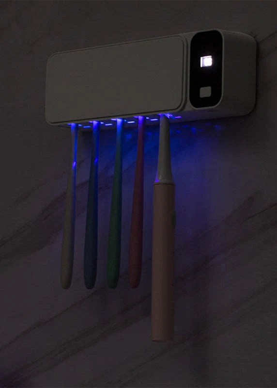Toothbrush Sterilizer 360° UV Wall-Mounted Digital Display