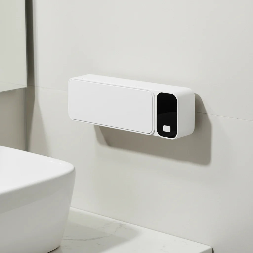 Toothbrush Sterilizer 360° UV Wall-Mounted Digital Display