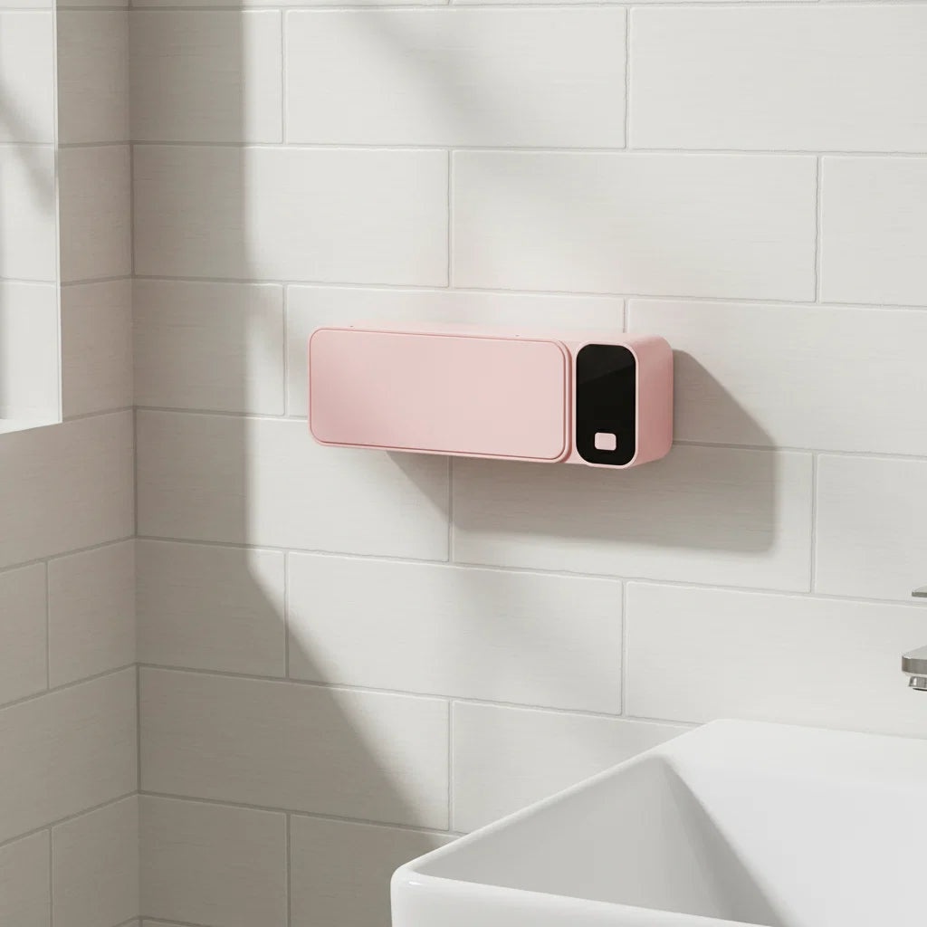 Toothbrush Sterilizer 360° UV Wall-Mounted Digital Display