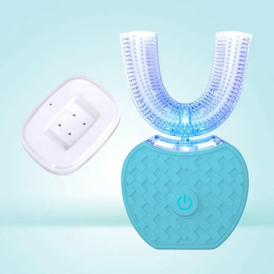 Toothbrush U-Shaped Ultrasonic Blue Light